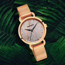 Fastrack Fastrack Animal Print Quartz Analog Bicolour Dial Stainless Steel Strap Watch for Girls