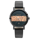 Fastrack Fastrack Animal Print Quartz Analog with Date Bicolour Dial Leather Strap Watch for Girls