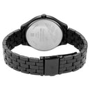 Fastrack Stunners Quartz Analog Black Dial Metal Strap Watch for Girls