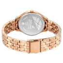 Fastrack Stunners Quartz Analog White Dial Stainless Steel Strap Watch for Girls