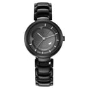 Fastrack Uptown Retreat Quartz Analog Black Dial Metal Strap Watch for Girls