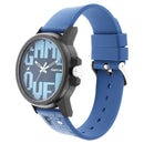 Fastrack Arcade Quartz Analog Blue Dial Silicone Strap Unisex Watch