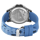 Fastrack Arcade Quartz Analog Blue Dial Silicone Strap Unisex Watch