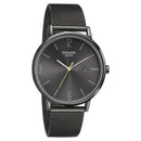 Sonata Quartz Analog with Date Grey Dial Stainless Steel Strap Watch for Men
