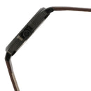 SONATA Knot Grey Dial Leather Strap Watch for Men