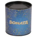 Sonata Quartz Analog with Day and Date Brown Dial Leather Strap Watch for Men