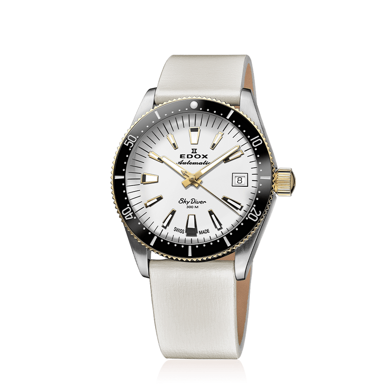 EDOX Unisex SkyDiver Date Automatic Special-Edition Watch