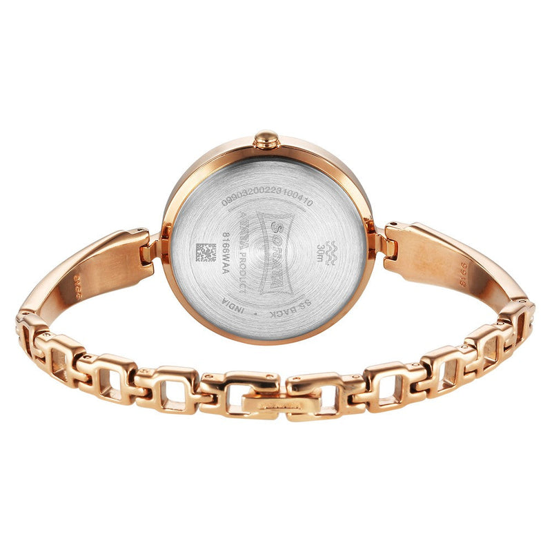 Sonata Utsav Rose Gold Dial Watch for Women