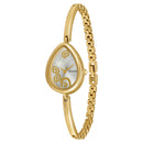 Sonata Wedding Champagne Dial Women Watch With Metal Strap