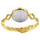 SONATA Utsav Champagne Dail Yellow Bi Metal Strap Watch for Women