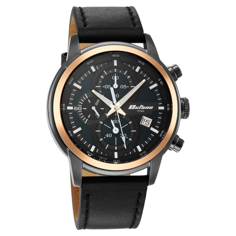 Octane Silver Dial Chronograph Watch for Men