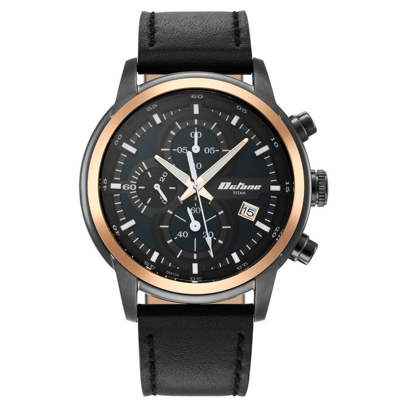 Octane Silver Dial Chronograph Watch for Men