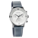 Titan Athleisure Silver Dial Multi Leather Strap Watch for Men