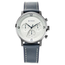 Titan Athleisure Silver Dial Multi Leather Strap Watch for Men