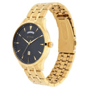 Titan Regalia Opulent Black Dial Analog with Day and Date Stainless Steel Strap watch for Men
