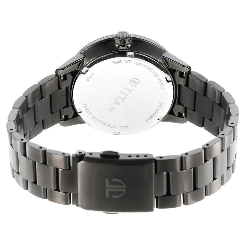 Titan Urban Magic Grey Dial Multi Stainless Steel Strap watch for Men