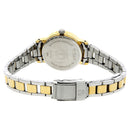 Titan Quartz Analog White Dial Stainless Steel Strap Watch for Women