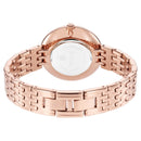 Titan Purple Unending Beauty Rose Gold Dial Women Watch With Stainless Steel Strap