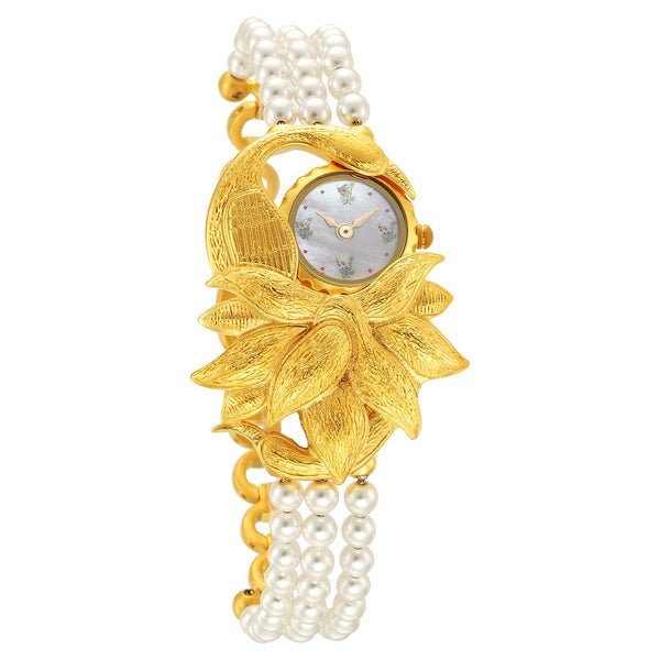 Titan Raga X Masaba Mother Of Pearl Dial Women Watch With Metal Strap