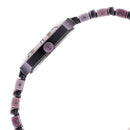 TITAN Glitz Purple Dial Metal & Plastic Strap Watch for Women
