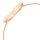 TITAN Glitz Rose Gold Dial Stainless Steel Strap Watch for Women