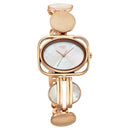 Titan Raga Power Pearls Quartz Analog Mother Of Pearl Dial Metal Strap Watch for Women