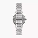 EMPORIO ARMANI TWO-HAND STAINLESS STEEL LADIES WATCH