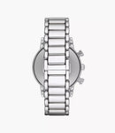 Emporio Armani Men's Chronograph Stainless Steel Black Dial Watch