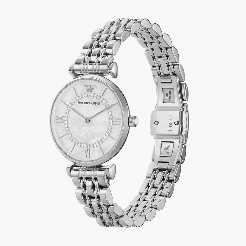 EMPORIO ARMANI Women's Gianni T-Bar Fashion Quartz Watch