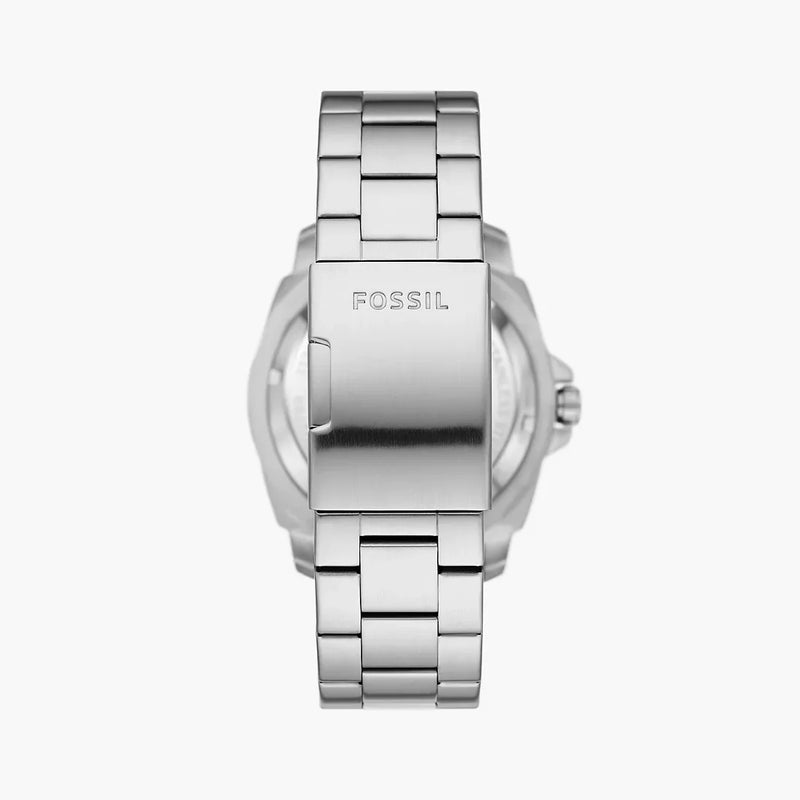 Fossil Privateer Men's Silver Stainless Steel Watch - BQ2789