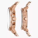 Fossil Bannon Men's Rose Gold Stainless Steel Watch