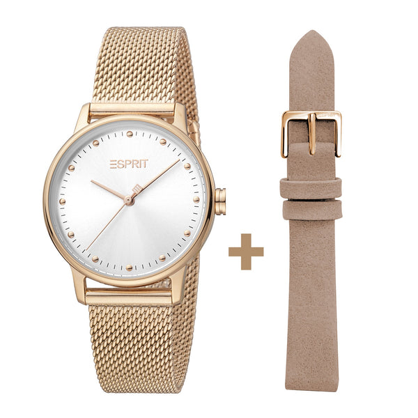 Esprit Women's Julia Fashion Quartz Rose Gold Watch