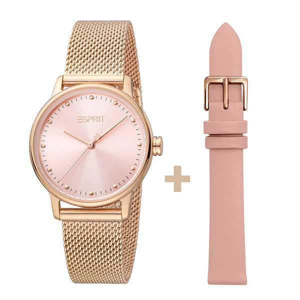 Esprit Women's Julia Fashion Quartz Rose Gold Watch