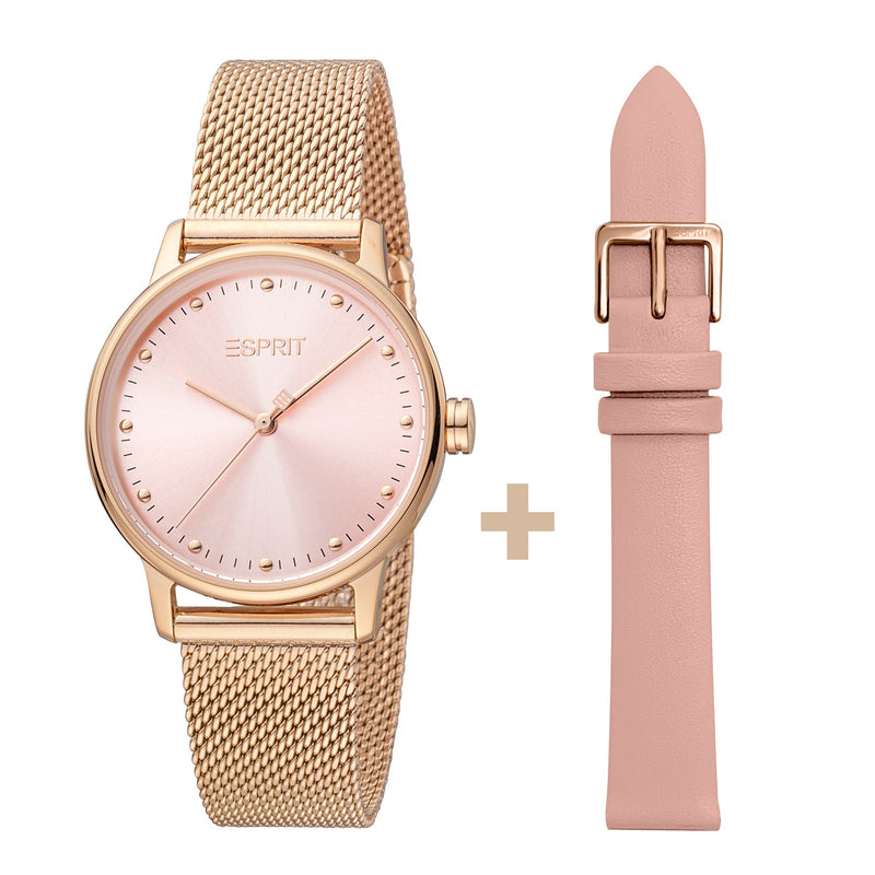 Esprit Women's Julia Fashion Quartz Rose Gold Watch