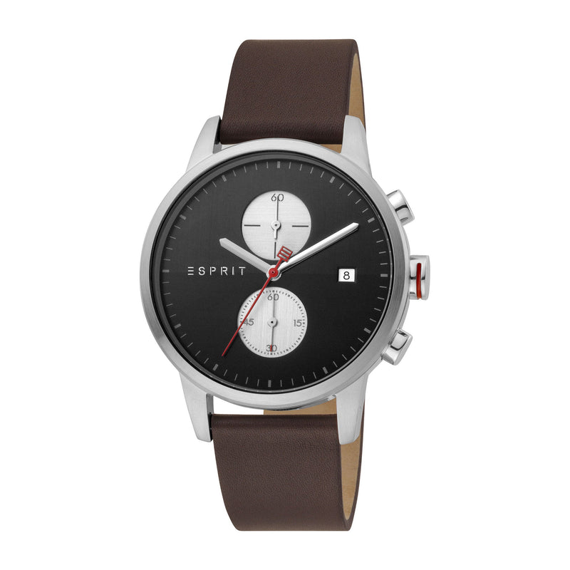 Esprit Men's Linear Fashion Quartz Brown Watch