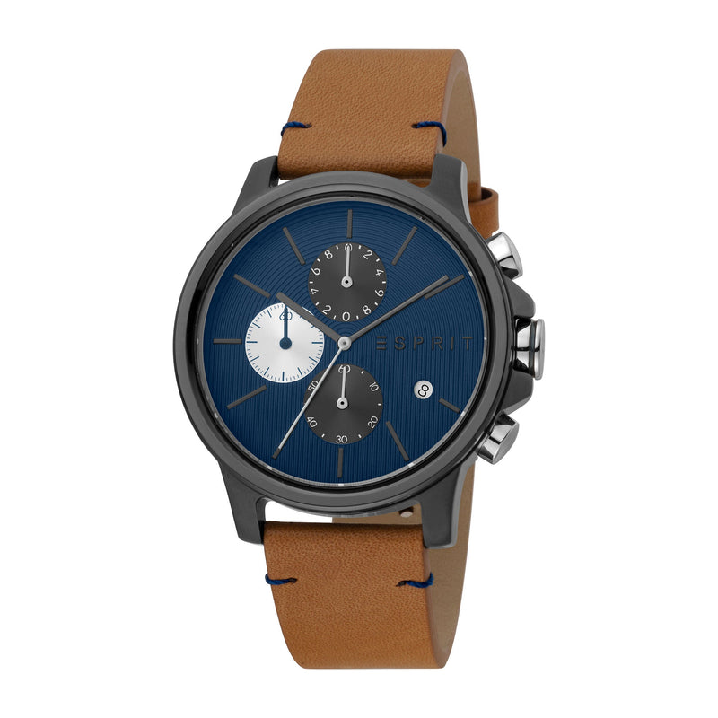 Esprit Men's Course Chrono Fashion Quartz Brown Watch