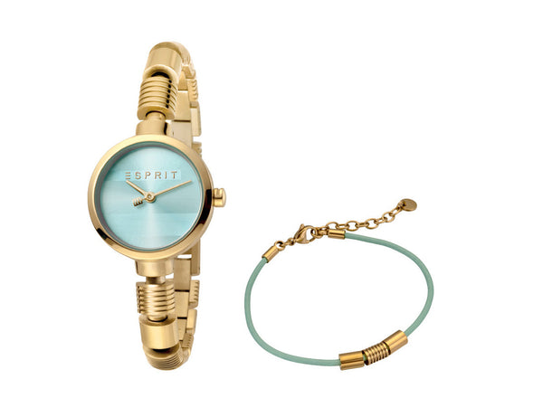 Esprit Women's Shay Fashion Quartz Yellow Gold Watch