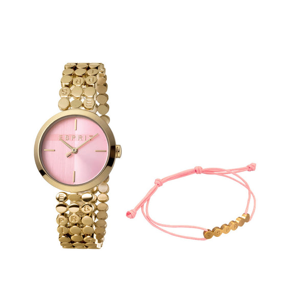 Esprit Women's Bliss Fashion Quartz Yellow Gold Watch