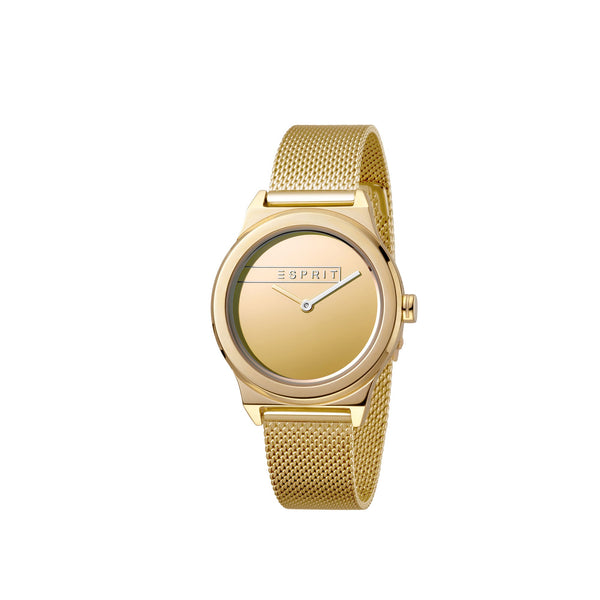 Esprit Women's Magnolia Fashion Quartz Yellow Gold Watch