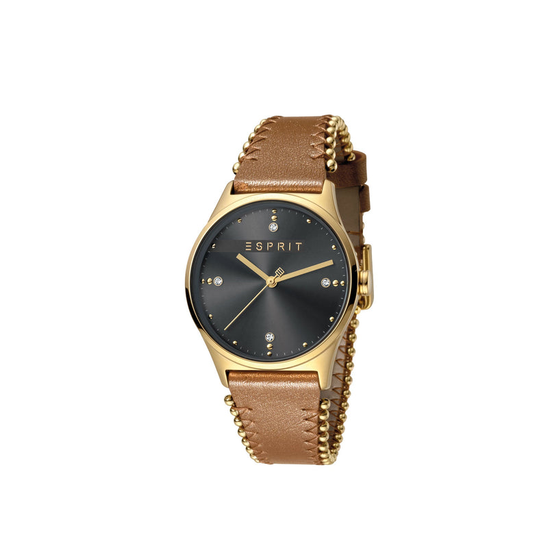 Esprit Women's Drops Fashion Quartz Brown Watch