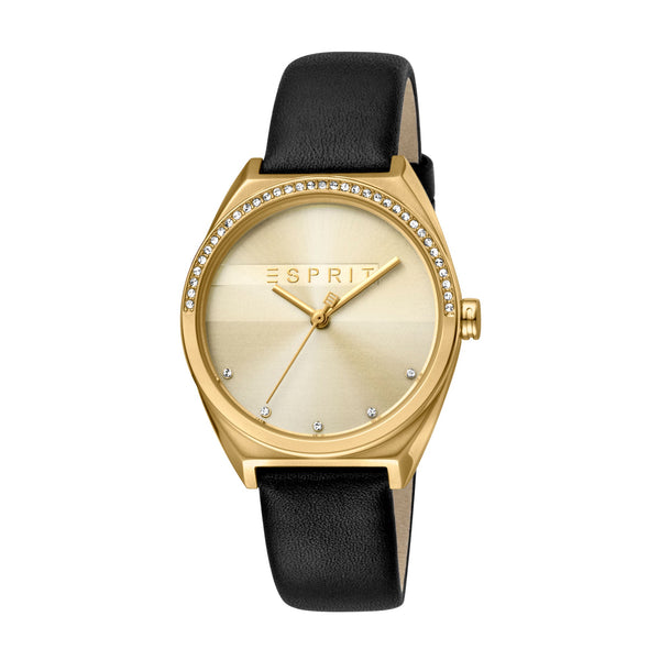 Esprit Women's Slice Glam Fashion Quartz Black Watch