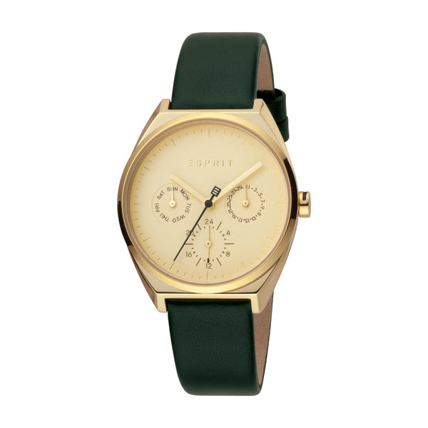 Esprit Women's Slice Multi Fashion Quartz Green Watch