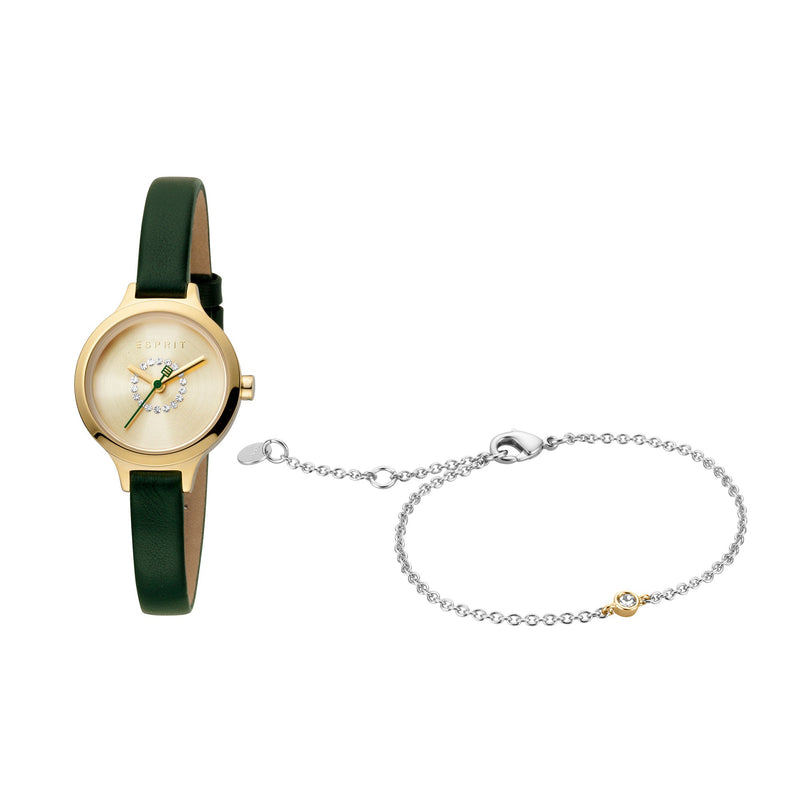 Esprit Women's Zest Fashion Quartz Green Watch