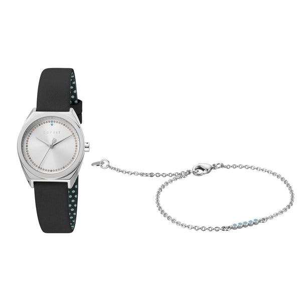 Esprit Women's Slice Dot Fashion Quartz Black Watch