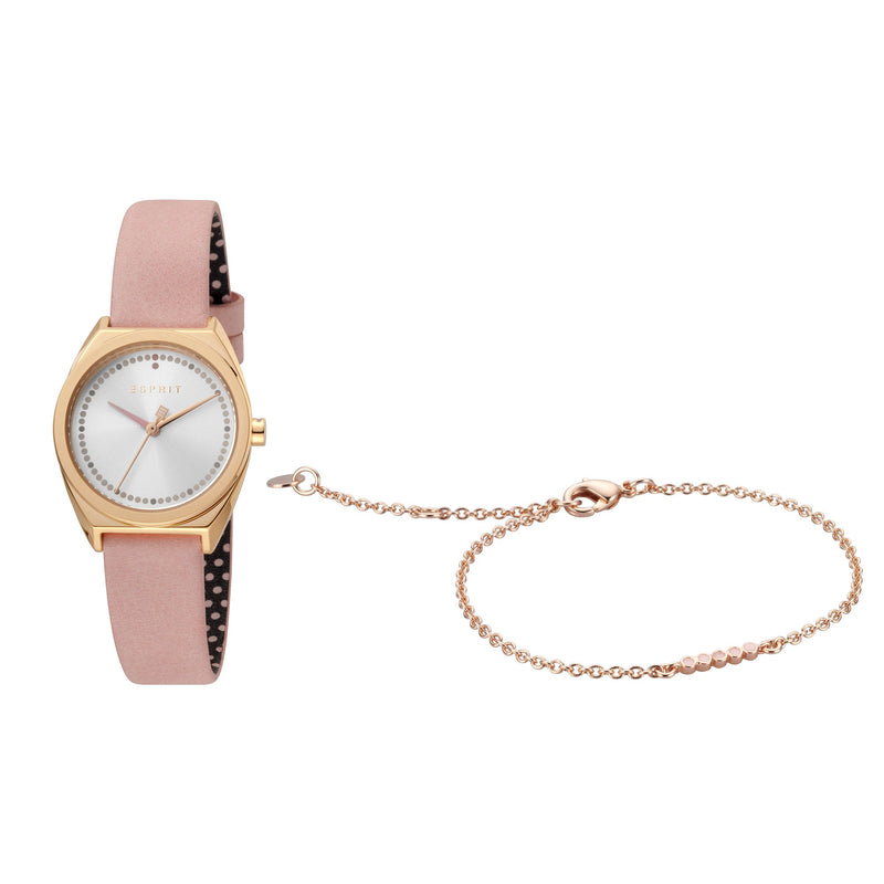 Esprit Women's Slice Dot Fashion Quartz Pink Watch