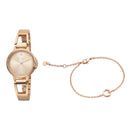 Esprit Women's Brace Fashion Quartz Rose Gold Watch