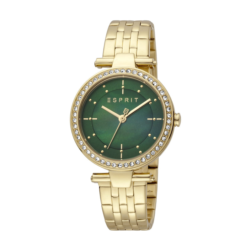 Esprit Women's Fashion Quartz Yellow Gold Watch