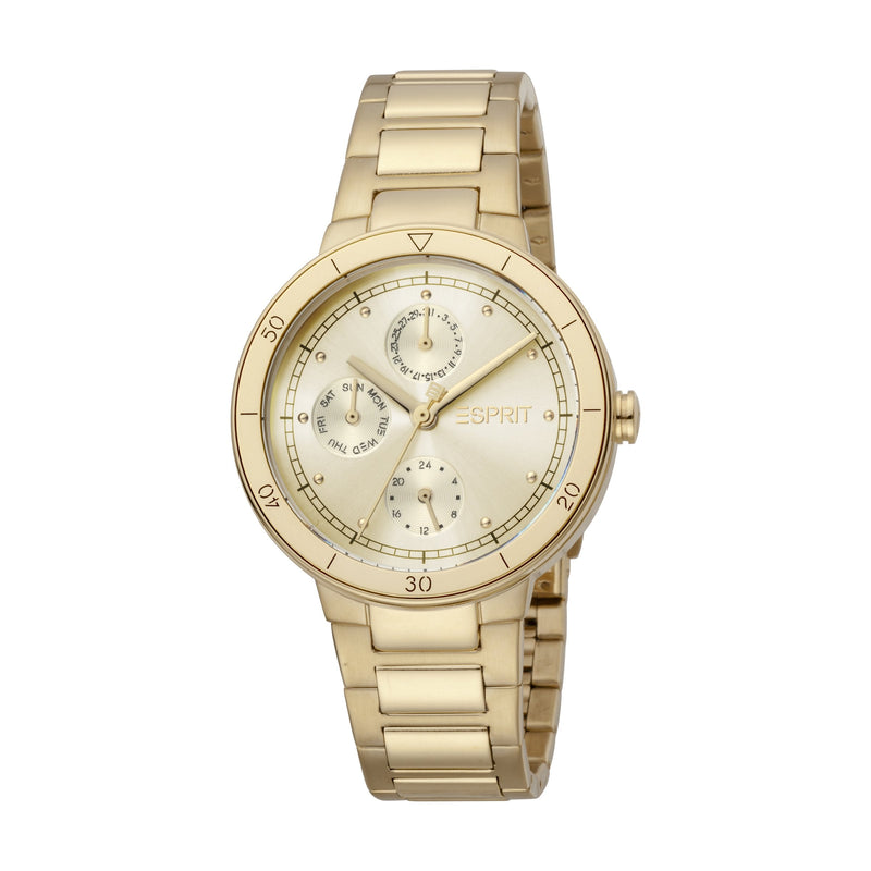 Esprit Women's Fashion Quartz Yellow Gold Watch