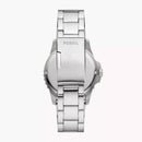 Fossil Blue Dive Three-Hand Date Stainless Steel Watch