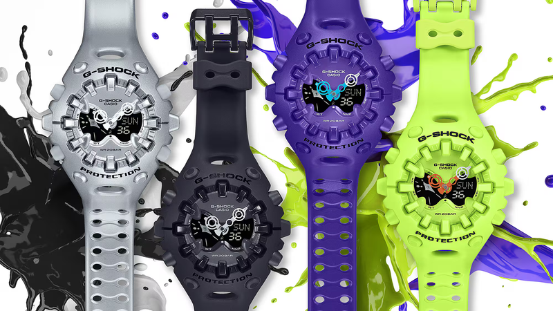 GA-V01A-8ADR | CASIO G-SHOCK ANALOG-DIGITAL GA-V01 SERIES